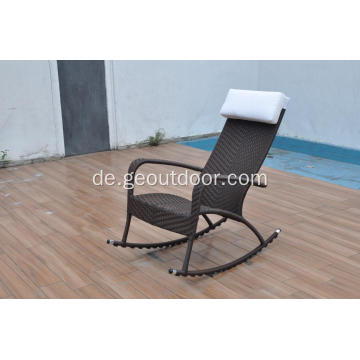 Rattan-Gartenaluminiumwippe 1pcs